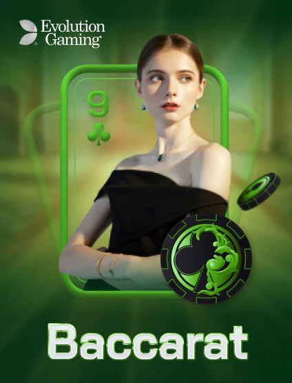 evolution baccarat portrait game