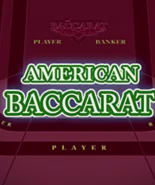 American Baccarat game